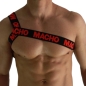 Preview: Römisches Geschirr Rot L/XL | Macho