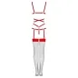 Preview: Thiara Set Body + Stockings Red S/M – Livco Corsetti Fashion