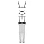 Preview: Thiara Set Body + Stockings Black S/M – Livco Corsetti Fashion