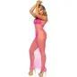 Preview: Langes Netzkleid Pink Os – Leg Avenue