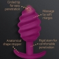 Preview: Gplug Twist 2 Lila Analstecker | G-Vibe