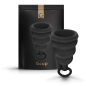 Preview: Gcup Schwarze Menstruationstasse | G-Vibe
