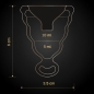 Preview: Gcup Schwarze Menstruationstasse | G-Vibe