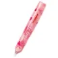 Preview: Rosa Body Pen mit Erdbeermuster und der Aufschrift "Strawberry".