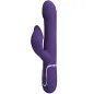 Preview: Zalin Rabbit Vibrator Beads 4 In 1 Purple | Pretty Love