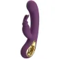 Preview: Liam Rabbit Vibrator and G-Spot Stimulator Purple | Pretty Love