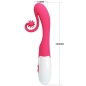 Preview: ROMANCE - VIBRATOR UND STIMULATOR 30 GESCHWINDIGKEITEN ROSA