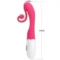 Preview: Vibrator Und Stimulator 30 Geschwindigkeiten Rosa | Romance