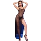 Preview: Cr 4707 Langes Babydoll & Tanga Schwarz L | Chilirose