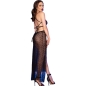 Preview: Cr 4707 Langes Babydoll & Tanga Schwarz L | Chilirose