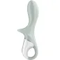 Preview: Air Pump Booty 3 Inflatable Anal Vibrator Gray Green | Satisfyer