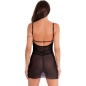 Preview: Krolina Lc 90734 Chemise + Tanga Schwarz L/XL | Livco Corsetti Fashion