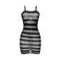 Preview: Mesh Bodystocking with Black Stripes – Subblime