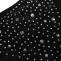 Preview: Black Mesh Bodystocking with Gloves and Diamonds – Subblime