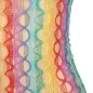 Preview: Rainbow Netz-Bodystocking Mit Freien Schultern – Subblime