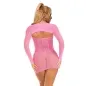 Preview: Pink fishnet bodystocking – Sublime