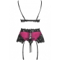Preview: Nahir Lc 20214 BH + Höschen + Strumpfgürtel L/XL | Livco Corsetti Fashion