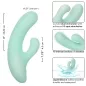 Preview: Pacifica Fiji Vibrator & EStimulator G-Spot 10 Modes Aqua | Calex