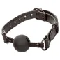 Preview: Nocturnal Ball Gag Silicone Black – Calex