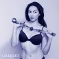 Preview: Nocturnal Ball Gag Silicone Black – Calex