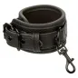 Preview: Nocturnal Leder Handgelenk Manschetten Schwarz – Calex