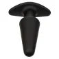 Preview: Rock Bottom Tapered Anal Plug 10 Modes Silicone Black – Calex