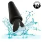 Preview: Rock Bottom Tapered Anal Plug 10 Modes Silicone Black – Calex