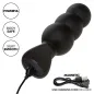 Preview: Rock Bottom Anal Plug with Beads, 10 Modes, Silicone, Black – Calex