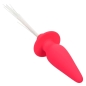 Preview: CALEXOTICS - SOUTHERN LIGHTS LIGHT UP LEUCHTENDE ANALSTECKER 10 VIBRATIONEN SILIKON ROSA