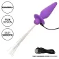 Preview: Southern Lights Light Up Analstecker 10 Modi Silikon Lila – Calex