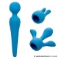 Preview: Couture Kit Vibrator Wand 10 Modes Blue – Calex