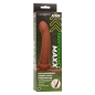 Preview: CALEXOTICS - MAXX RIBBED DUAL PENETRATOR 10 VIBRATIONEN BRAUN - Verpackung