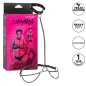 Preview: Packaging and chain necklace set made of vegan leather, adjustable, with a 1-year warranty.