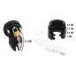 Preview: Extreme Silicone Penis Cage Size S Black – Hidden Desire