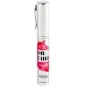 Preview: Silberne Parfümflasche mit rotem Etikett, Aufschrift "Orchid for Women", 9,5 ml.