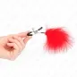 Preview: Federnippenklemme Rot 7cm – Kink