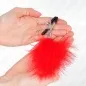 Preview: Federnippenklemme Rot 7cm – Kink