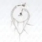 Preview: Nippelklemmen Mit Spikes Ketten 30cm – Kink