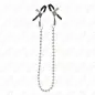 Preview: Pearl necklace nipple clamps 30cm – Kink
