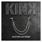 Preview: Nipple clamps with 2 thick chains, silver, 20/23cm – Kink