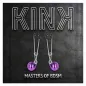 Preview: Bell-shaped nipple clamps, purple, 7cm – Kink