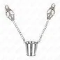 Preview: Nippelklemmen Mit Eimer Silber – Kink