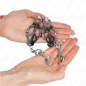 Preview: Japanische Kleeblatt-Nippelklammern Mit Haken Silber – Kink