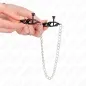 Preview: Flat chain nipple clamps silver 30cm – Kink