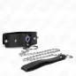 Preview: Halskette 65cm Mit Band Mit Blauen Diamanten – Kink