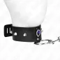 Preview: Halskette 65cm Mit Band Mit Blauen Diamanten – Kink