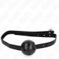 Preview: Simplicity Black Breathable Ball 4.5cm Gag 62 x 1.5cm – Kink