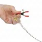 Preview: Bell 3-Way Nipple and Clitoral Clamps Red with 30cm Chain – Kink