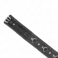 Preview: Pvc Leder Halskette Mit Leine 105cm Strass Niete – Kink