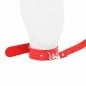 Preview: Halskette Mit Leine 116cm Rojo Gurt Verstellbar – Kink